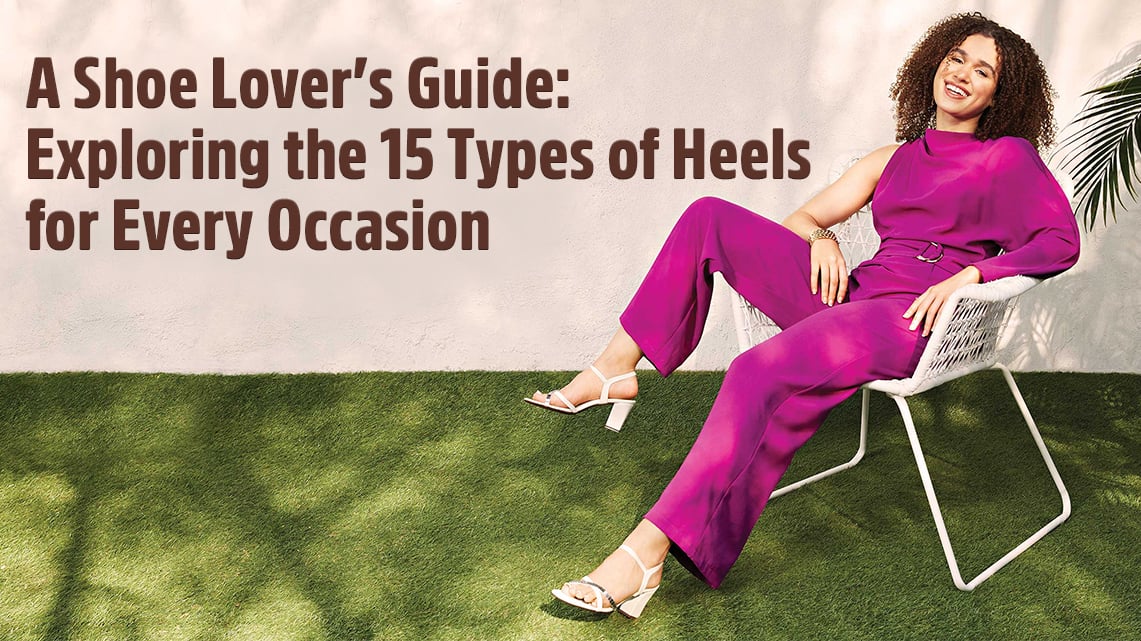 types of heels for women
